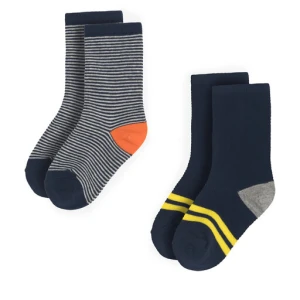 Skarpety długie Action Boy 8KB-004-AW23 (2-pack) Granatowy