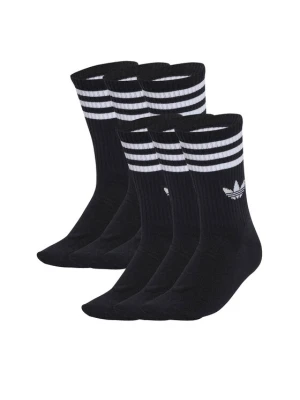 Skarpety długie adidas 3-Stripes JV7411 Czarny