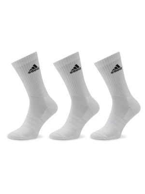 Skarpety długie adidas Cushioned Crew Socks 3 Pairs HT3446 Biały