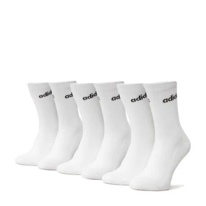 Skarpety długie adidas Hc Crew 3PP GE1379 Biały