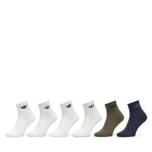Skarpety długie adidas Mid Ankle Socks 6 Pairs KQ9070 Kolorowy