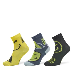 Skarpety długie adidas Smiley World JG5804 Kolorowy