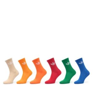 Skarpety długie adidas Trefoil Crew Socks Cushion IX5275 Kolorowy