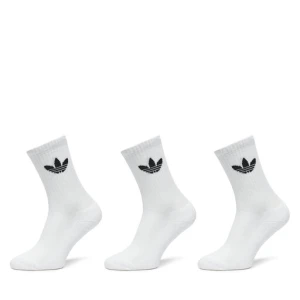 Skarpety długie adidas Trefoil Cushion IJ5616 Biały