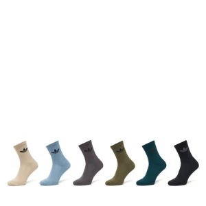 Skarpety długie adidas Trefoil Cushion JY2680 Kolorowy