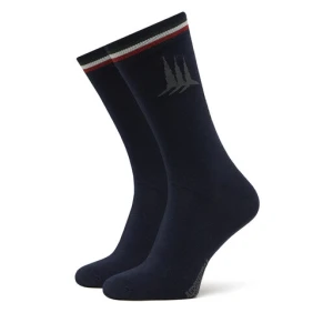 Skarpety długie Aeronautica Militare 251CZ010L499 Granatowy