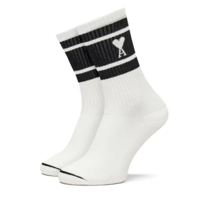 Skarpety długie AMI Paris USC001.AW0015 Biały