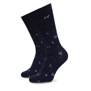 Skarpety długie Barbour Mavin Dog MSO0068BL79 Granatowy