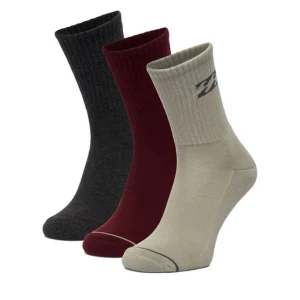 Skarpety długie Billabong CEO_BR_BILLA_3061_W_AW25 (3 PACK) Kolorowy