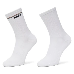 Skarpety długie BOSS 50502113 Biały