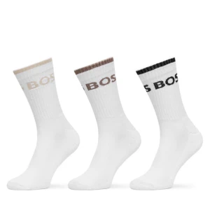 Skarpety długie BOSS 50510168 Biały