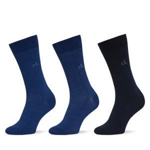 Skarpety długie Calvin Klein 701235981 Granatowy