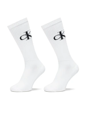 Skarpety długie Calvin Klein Jeans 701228802 Biały