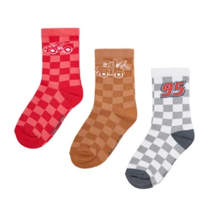 Skarpety długie Cars CEO-ACCCS-AW25-300DPC(3-PACK) Czerwony