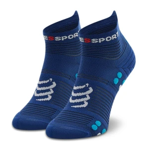Skarpety długie Compressport Pro Racing Socks V4.0 Run Low XU00047B_533 Granatowy
