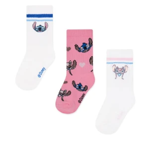 Skarpety długie Disney Classics ACCCS-SS25-116DCLS(3-PACK) Biały