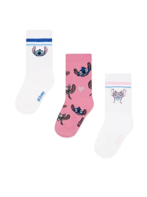 Skarpety długie Disney Classics ACCCS-SS26-102DCLS(3-PACK) Biały