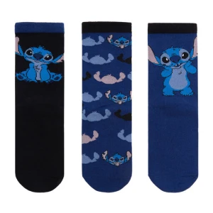 Skarpety długie Disney Classics CEO-ACCCS-AW25-219DCLS(3-PACK) Czarny