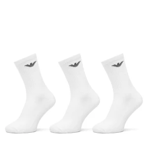 Skarpety długie Emporio Armani EM000554 AF14499 M0066 Biały