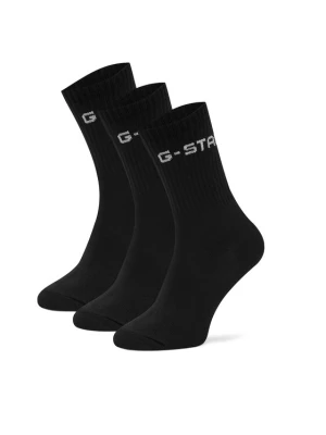 Skarpety długie G-STAR CEO_AS_G_STAR_001W_AW26 (3-PACK) Czarny