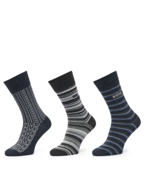 Skarpety długie G-STAR CEO_AS_G-STAR_W_047_AW26 (3-PACK) Kolorowy