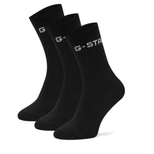 Skarpety długie G-Star Raw AS_G_STAR_001W_SS25 (3-PACK) Czarny