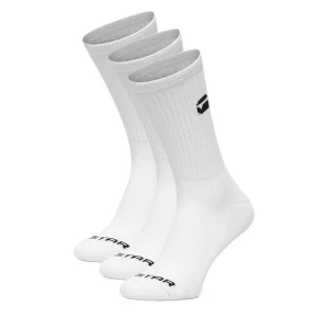 Skarpety długie G-Star Raw CEO_AS_G-STAR_313_W_AW25 (3-PACK) Biały