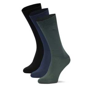 Skarpety długie Gino Rossi CEO_AS_GR_01_W_AW25 (3-pack). Granatowy