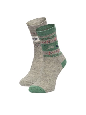 Skarpety długie GINO ROSSI CEO_BR_GR_004_W_AW25 (2 PACK) Szary