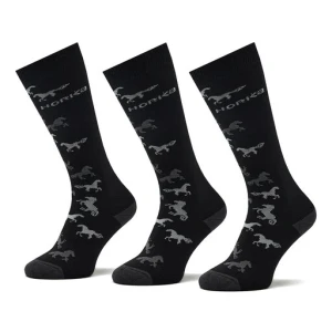 Skarpety długie Horka Riding Socks 145450-0000-0203 Czarny