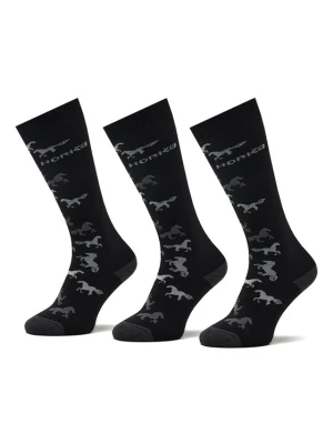 Skarpety długie Horka Riding Socks 145450-0000-0203 Czarny