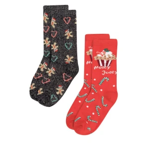 Skarpety długie Jenny Fairy 4WB-002-AW23 (2-pack) Kolorowy