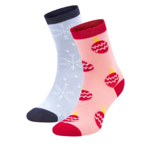 Skarpety długie Jenny Fairy 4WB-007-AW23 (2-pack) Kolorowy