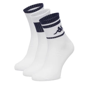 Skarpety długie Kappa CEO_KR_ANKLE_SS26 (3-PACK) Biały