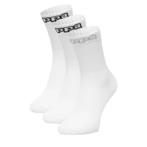 Skarpety długie Kappa CEO_KR_KAPPA_DZ004_W_AW25 Biały