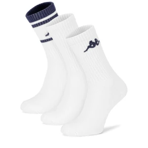 Skarpety długie Kappa KR_ANKLE_SS25 (3-PACK) Biały