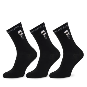 Skarpety długie KARL LAGERFELD A4M47045 Czarny