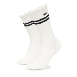 Skarpety długie Lacoste RA7788 Biały