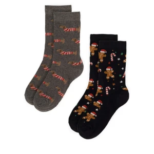 Skarpety długie Lasocki 2MB-002-AW23 (2-pack) Kolorowy