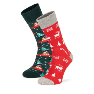 Skarpety długie Lasocki 2MB-004-AW24 (2-pack) Kolorowy