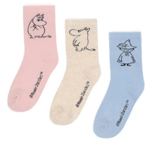 Skarpety długie Moomin ACCCS-AW24-209MMN (3-pack) Kolorowy