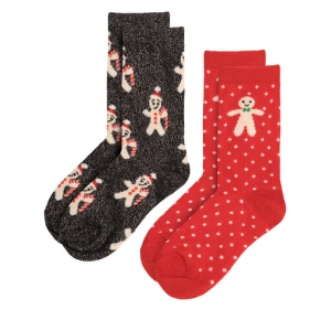 Skarpety długie Nelli Blu 7KB-005-AW23 (2-pack) Kolorowy