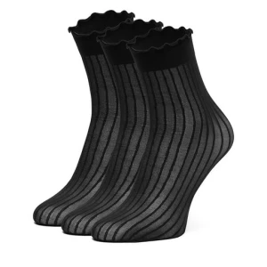Skarpety długie Nine West CEO_AS_NW_01_Z_AW25 (3-PACK) Czarny