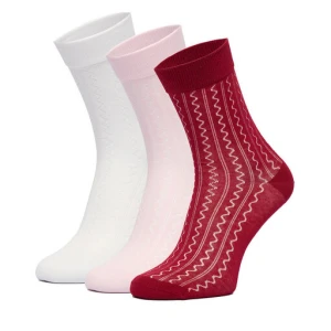 Skarpety długie Nine West CEO_BR_NW_25076_W_AW25 (3 PACK) Kolorowy