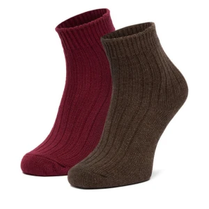 Skarpety długie Nine West CEO_LA_NW_12744_Z_AW25 (2-PACK) Brązowy