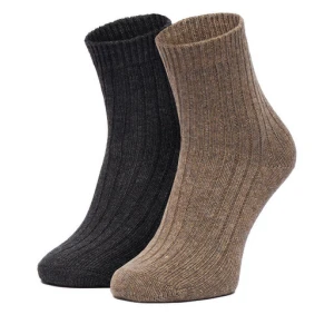 Skarpety długie Nine West CEO_LA_NW_12744_Z_AW25 (2-PACK) Brązowy