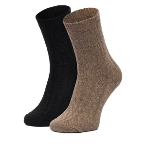 Skarpety długie Nine West CEO_LA_NW_17637_W_AW25 (2-PACK) Czarny