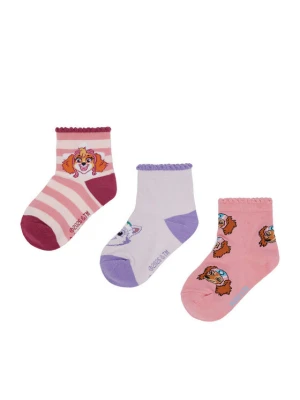 Skarpety długie Paw Patrol CEO-ACCCS-AW26-108PAW(3-PACK) Różowy