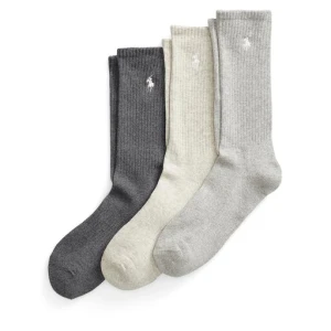 Skarpety długie Polo Ralph Lauren 449875584002 Szary