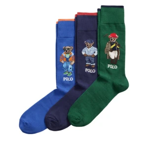 Skarpety długie Polo Ralph Lauren 449P14712001 Kolorowy